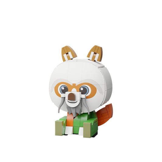 99126 Pantasy Kung Fu Panda Sitting Baby Shifu Maestro Shifu