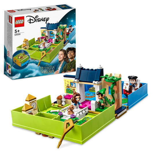 43220 LEGO Disney L avventura nel libro delle fiabe di Peter Pan e Wendy
