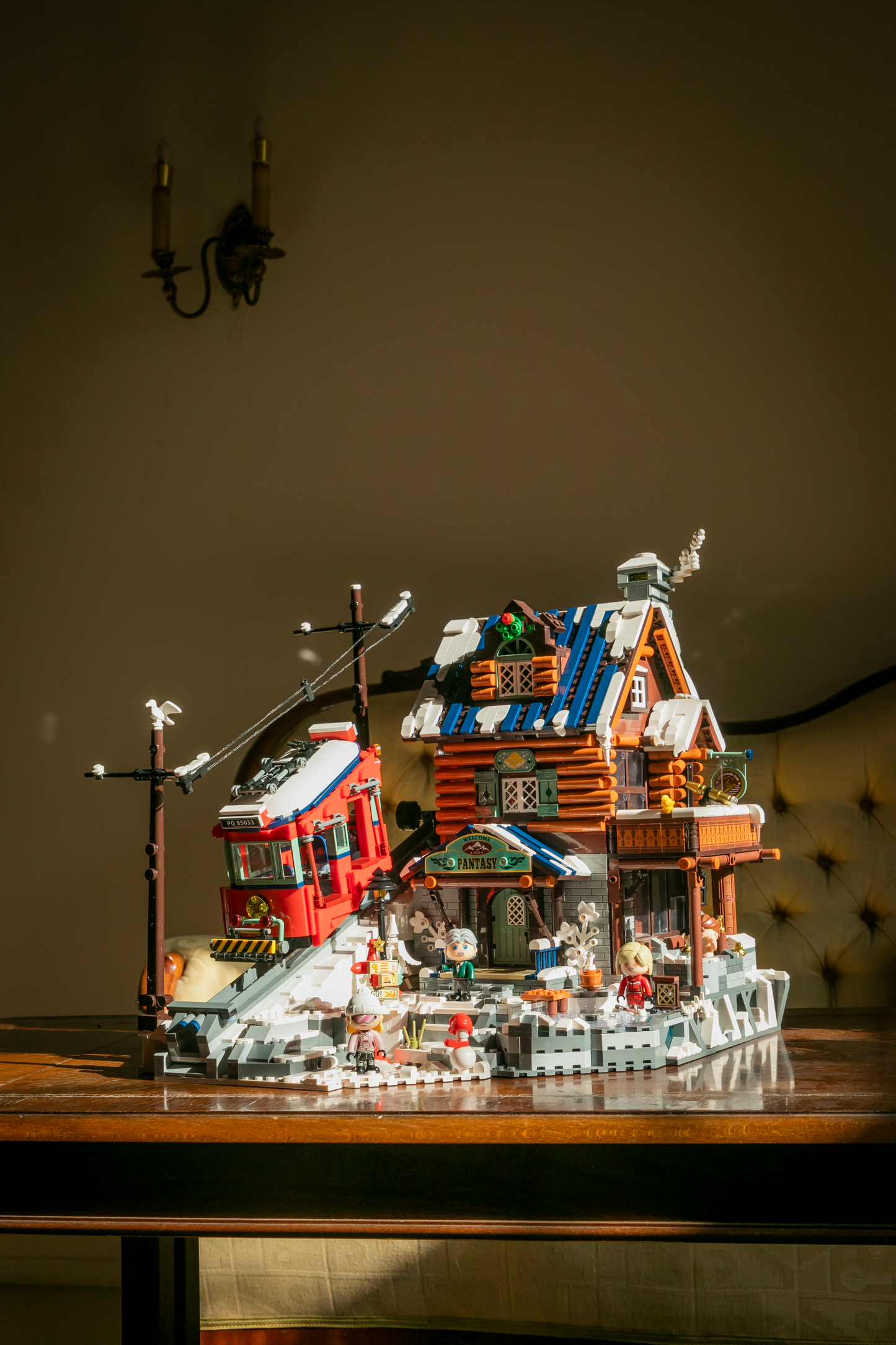 85033 PANTASY set di mattoncini collezione Retrò: La Baita di Montagna
