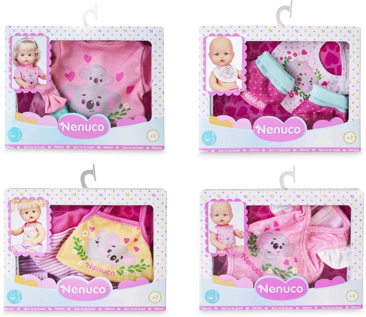 700016292 NENUCO vestiti bambole 35 cm - modello casuale