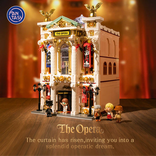 PANTASY Teatro dell’Opera Edificio Modulare Set Costruzioni da Collezione