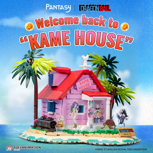 PANTASY set di mattoncini collezione Dragon Ball: Kame House