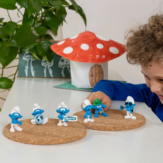 20843 Schleich Puffi - Puffo con cartello