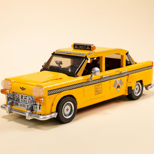 PANTASY New York Yellow Cab Taxi Giallo Set Costruzioni Veicolo da Collezione