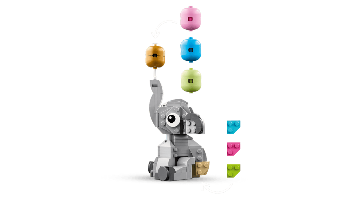 40814 Lego Altro Elefantino tra le stelle