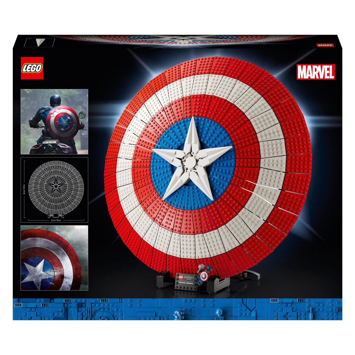 76262 LEGO Super Heroes Marvel Lo scudo di Captain America