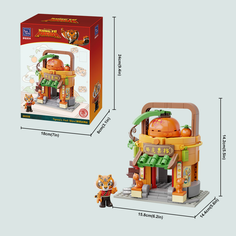 86508 Pantasy Kung Fu Panda Negozio di Frutta di Tigre Set Costruzioni