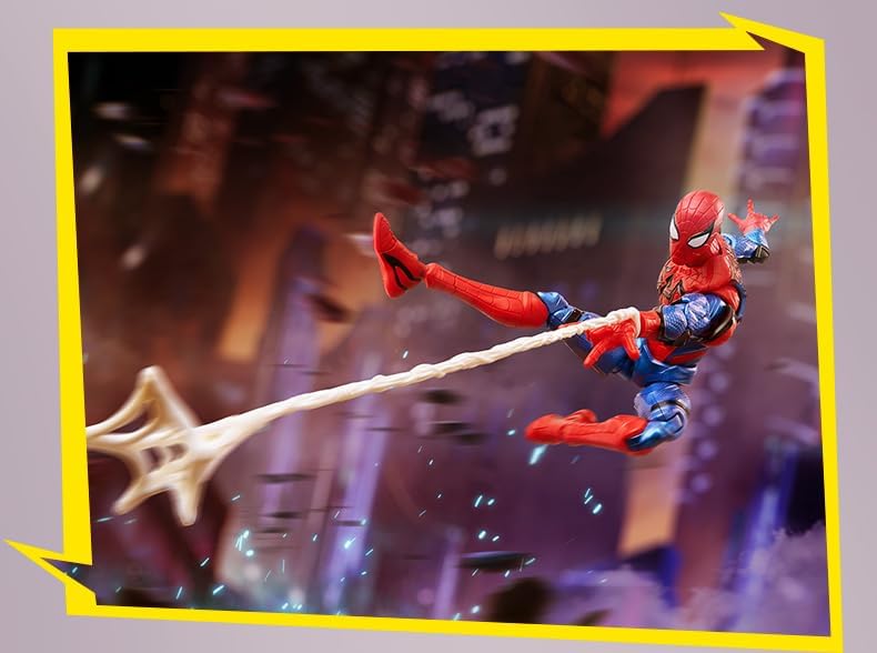 81118 Blokees Marvel Rivals Champion Class Spiderman Figure Assembabile