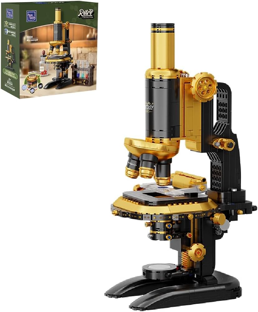 85034 PANTASY set di mattoncini collezione Retrò: il Microscopio
