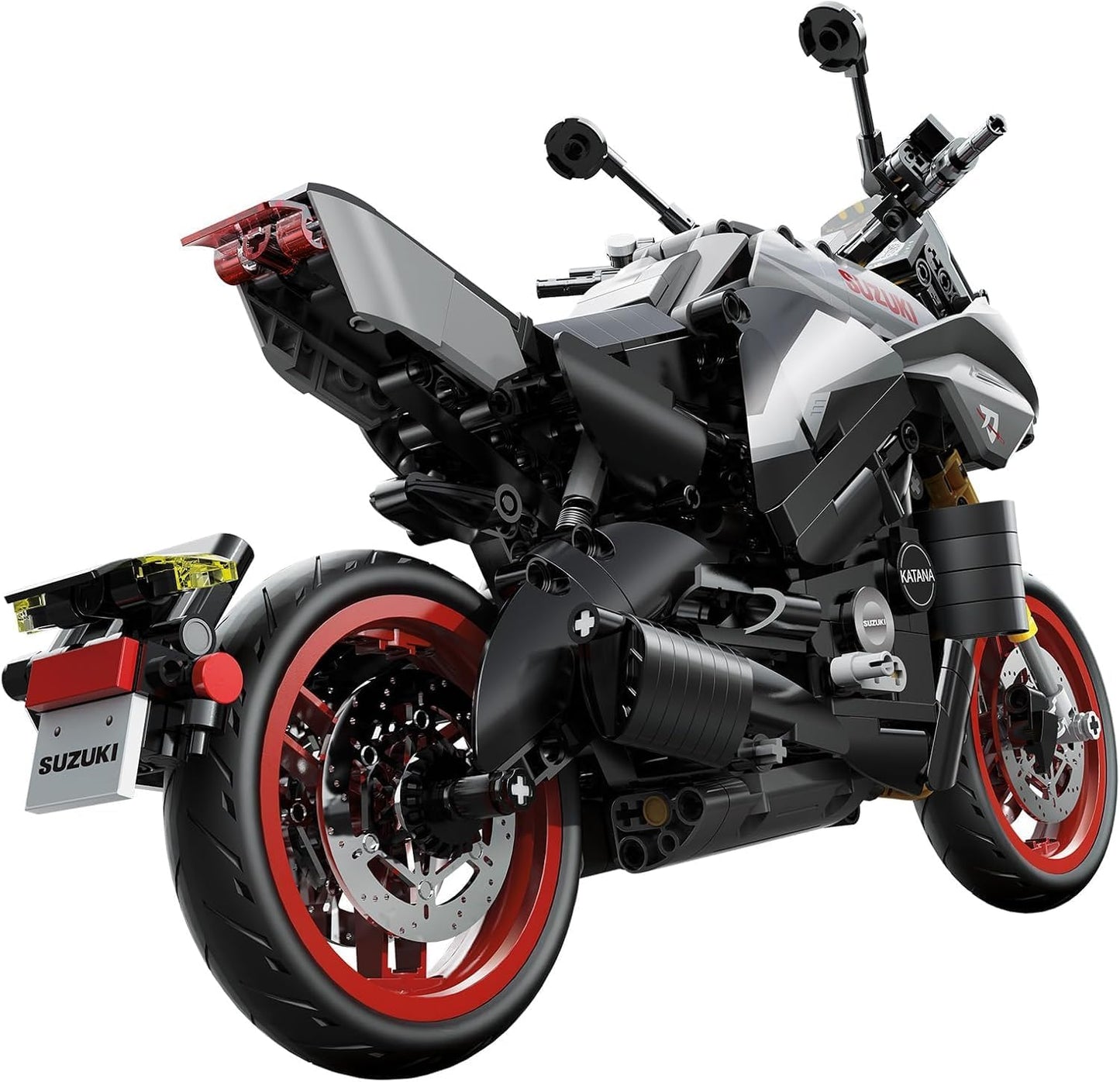 C59021 CaDA Suzuki Katana 2022 1:6 Moto da Strada Ufficiale Suzuki da Costruire
