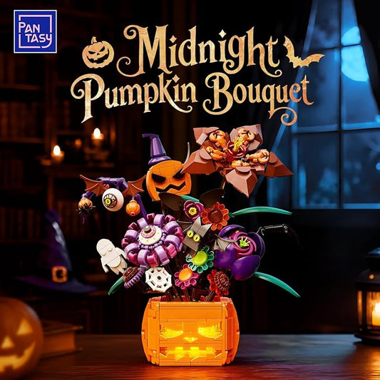 85067 Pantasy Set di Mattoncini Retro Il Bouquet della zucca di Mezzanotte