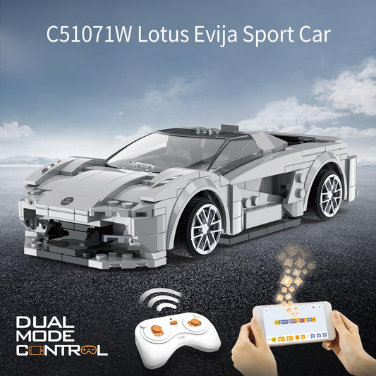 C51071W CaDA RC Lotus Racing Car Auto Radiocomandata da Costruire