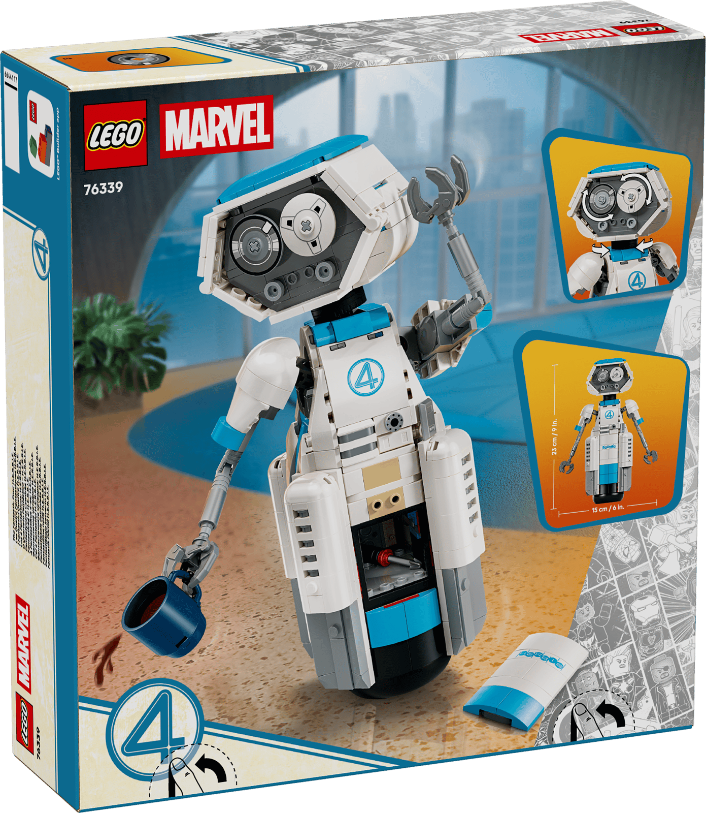 76339 Lego Super Heroes Marvel The Fantastic Four H.E.R.B.I.E.