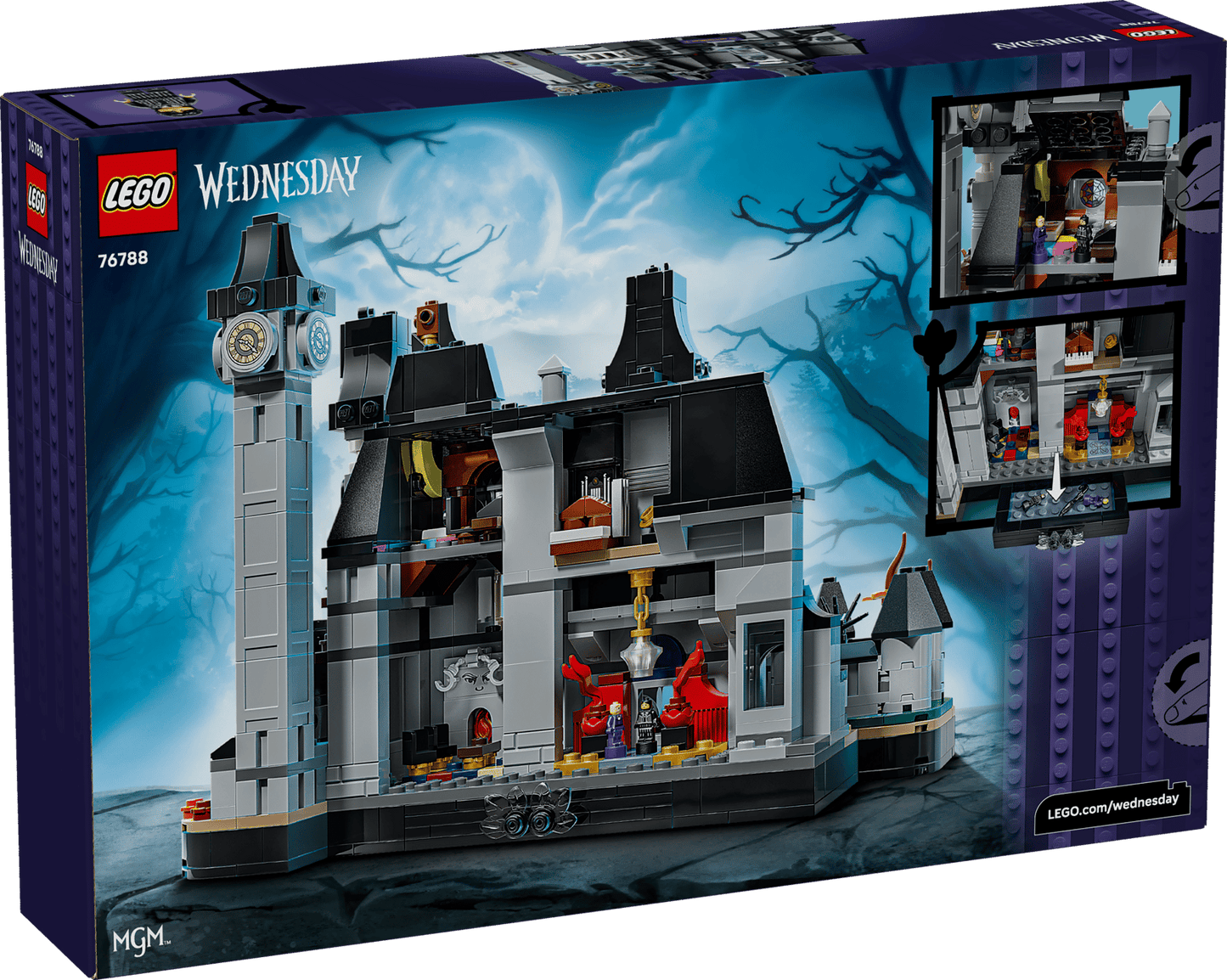 76788 Lego 76788 Wednesday Nevermore Academy Mercoledi