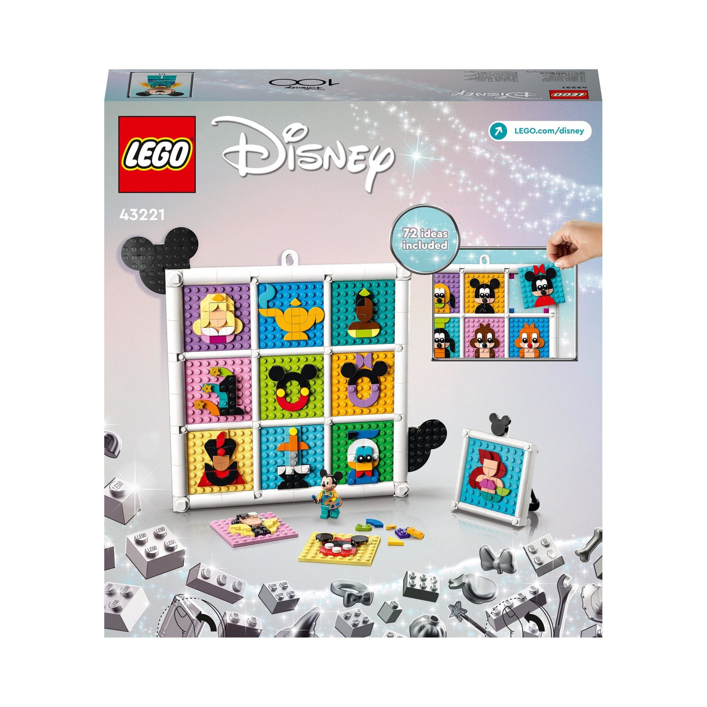 43221 LEGO Disney Classic - 100 anni di icone Disney