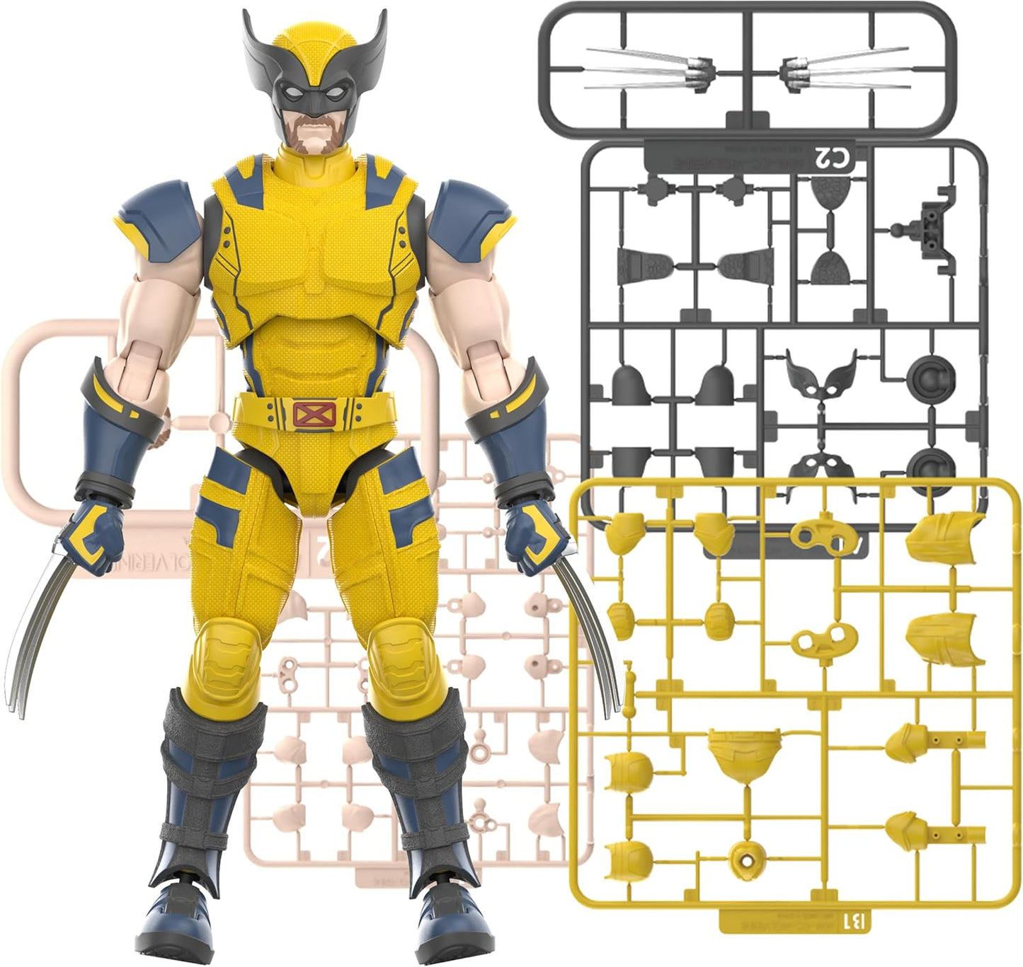 81117 Blokees Marvel Studios Wolverine Wolverine Figure Premium Assembabile