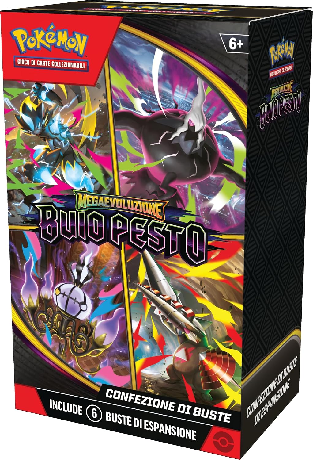 PK10422-I Gamevision Pokemon m5 buio pesto bundle 6 buste 2026