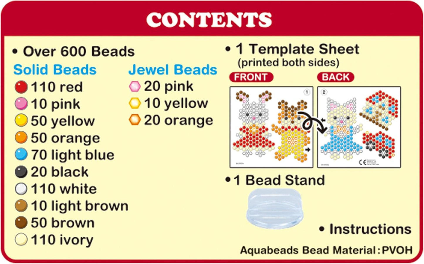 31068 AQUABEADS- Kit Personaggi Sylvanian Families