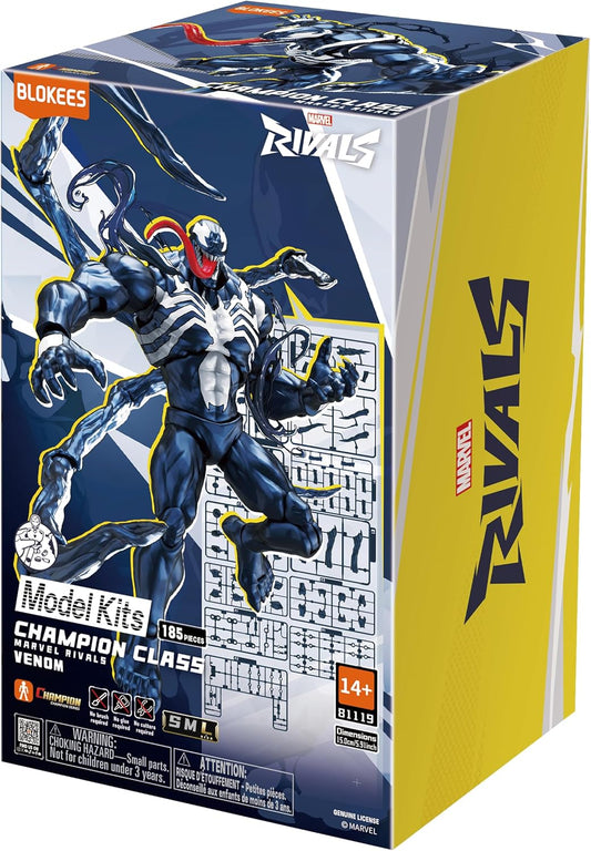 81119 Blokees Marvel Rivals Venom Champion Class 07 Figure Assemblabile