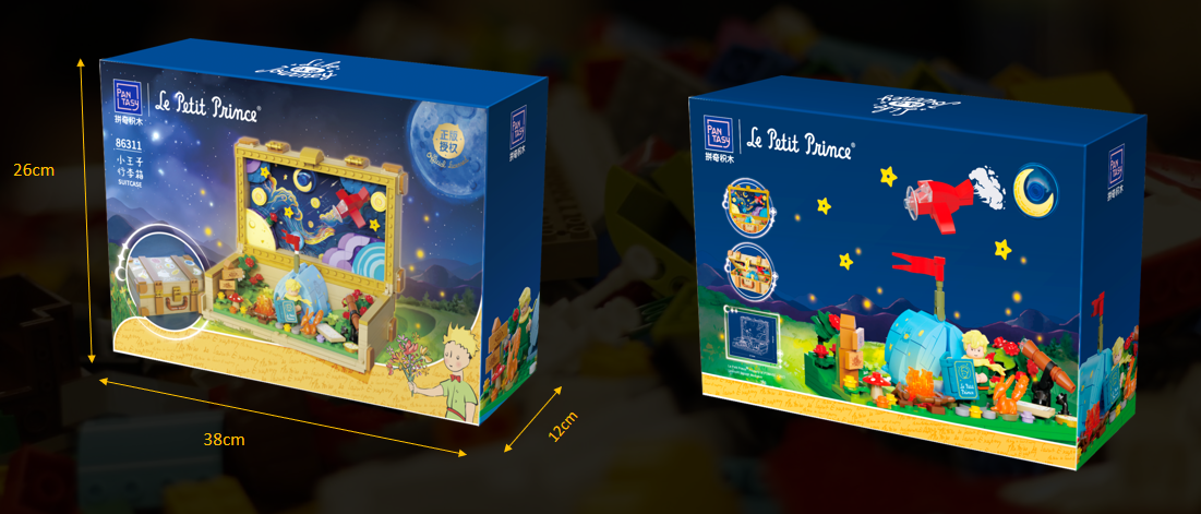 86311 PANTASY set di mattoncini collezione il Piccolo Principe Valigia