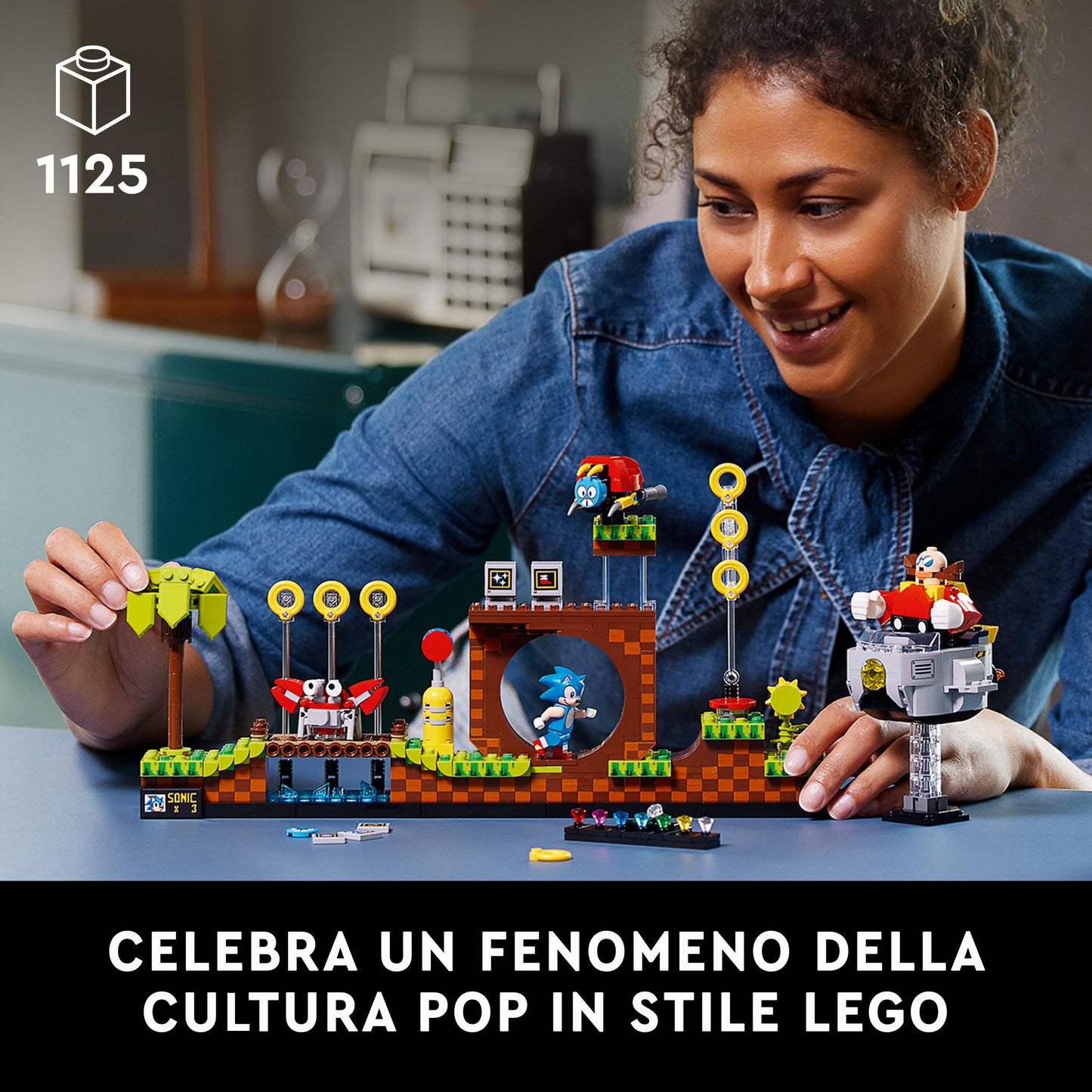 21331 LEGO® Ideas - Sonic the Hedgehog - Zona verde Hill