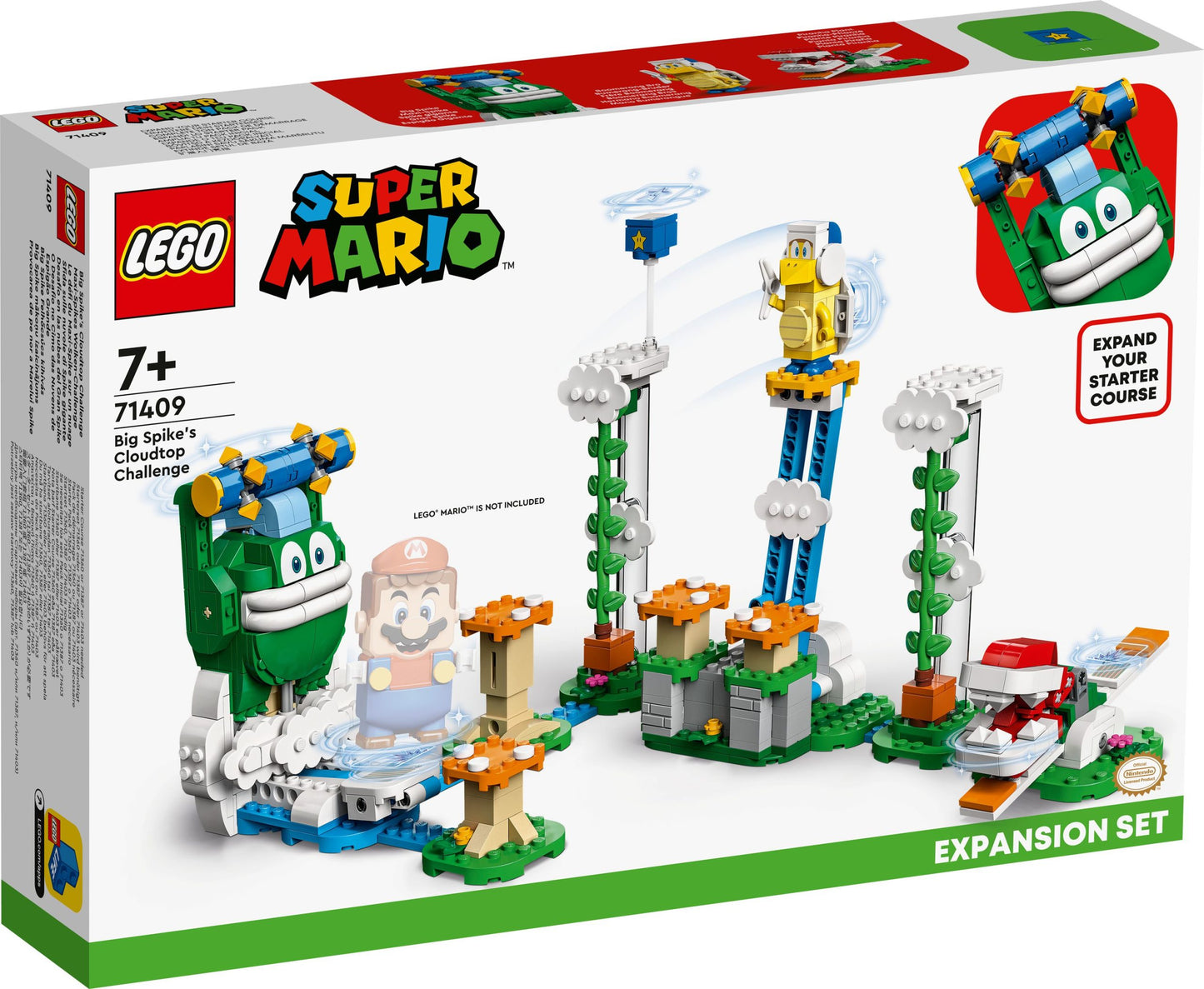 71409 LEGO® Super Mario - Pack espansione Sfida sulle nuvole di Spike gigante