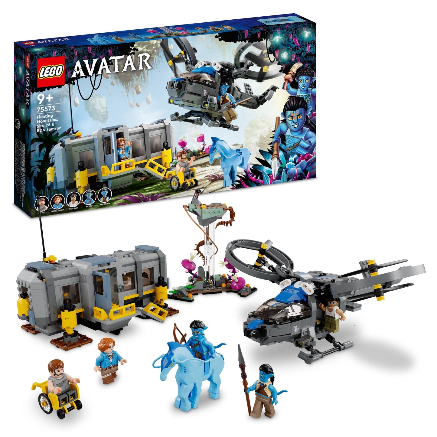 75573 LEGO Avatar Montagne Fluttuanti Sito 26 e Samson RDA