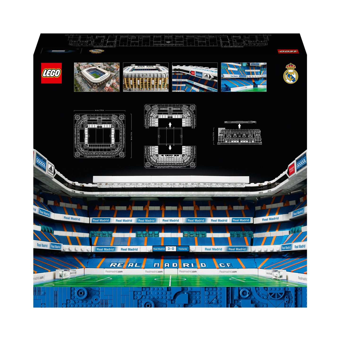 10299 - LEGO - Creator Expert - Stadio del Real Madrid Santiago Bernabéu