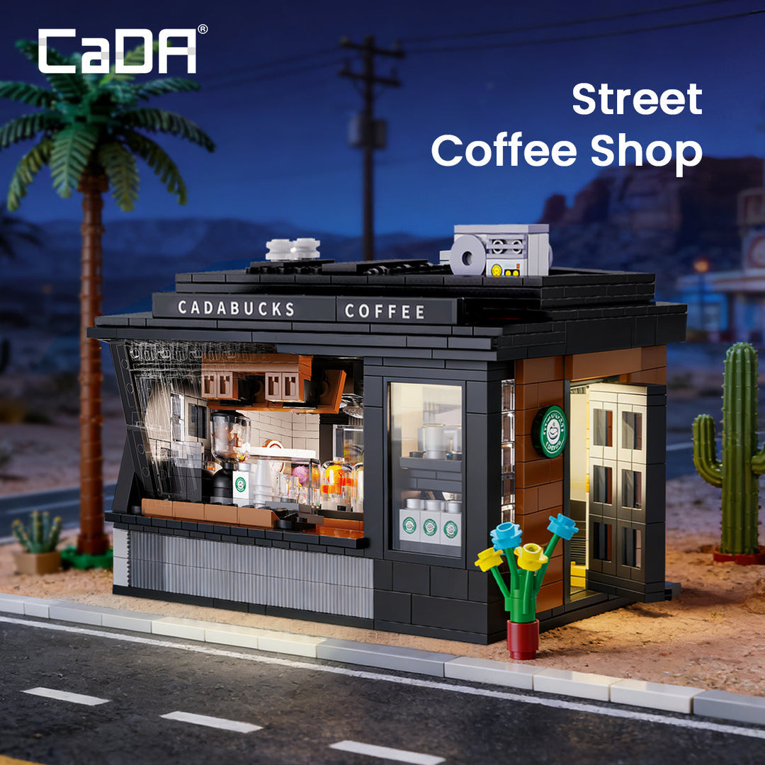 CADA Coffee House Giapponese - Caffetteria in Mattoncini - 768 Pezzi