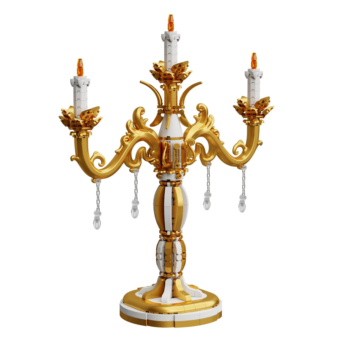 85057 Pantasy Set Mattoncini Collezione Retro Il Candelabro