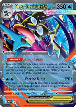 PK10413-I Pokemon Collezione Premium Mega Greninja - EX ( ITA)
