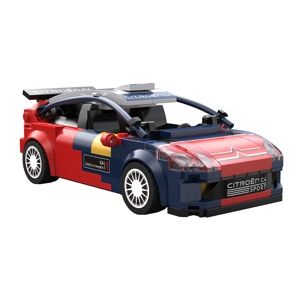 CaDA C55033W Citroën C4 WRC 2008 Auto Rally 1:24 - Set da Costruzione 296 Pezzi