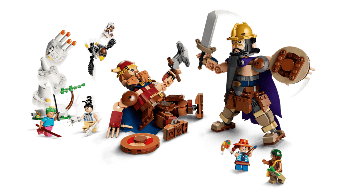 75644 Lego One Piece Dori contro Brogi Giganti di Little Garden