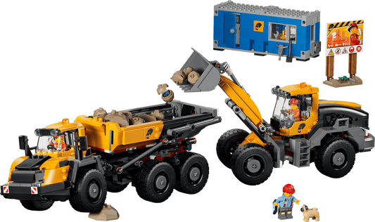 60494 Lego City Camion ribaltabile e pala meccanica