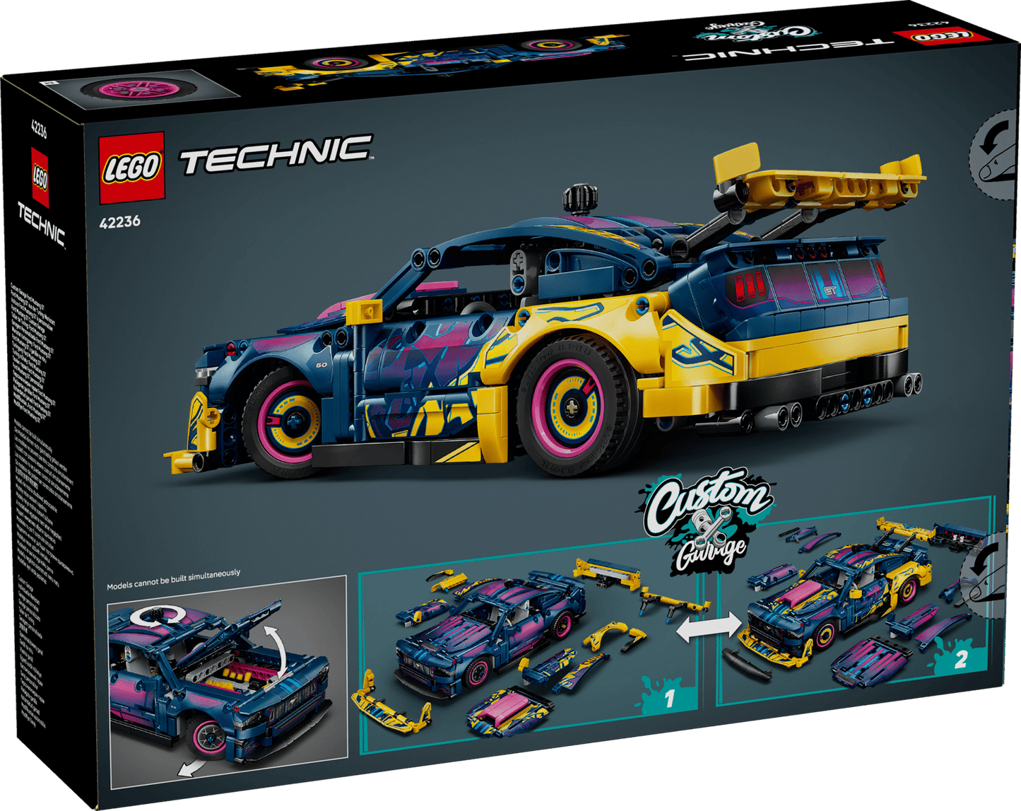 42236 Lego Technic Auto Ford Mustang GT Custom Garage