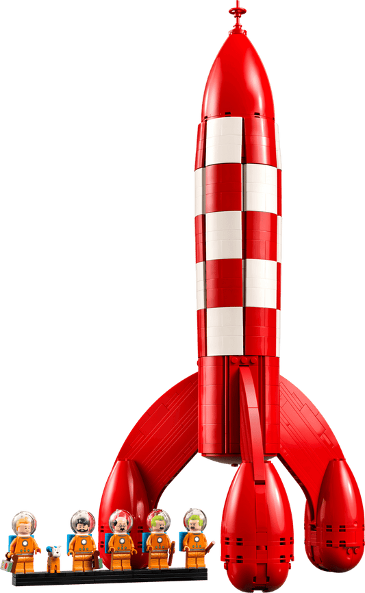 21367 LEGO Ideas Razzo Lunare di Tintin Set da Collezione
