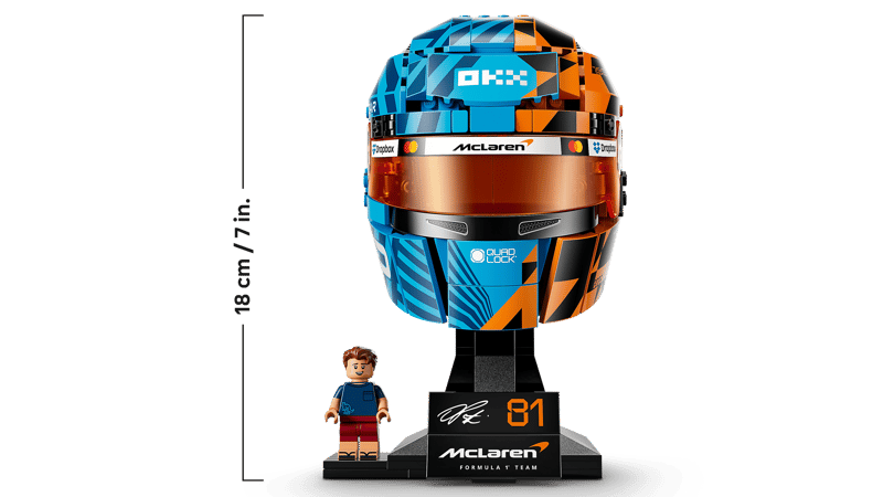 43017 Lego Editions Casco F1 Piastri Scuderia McLaren