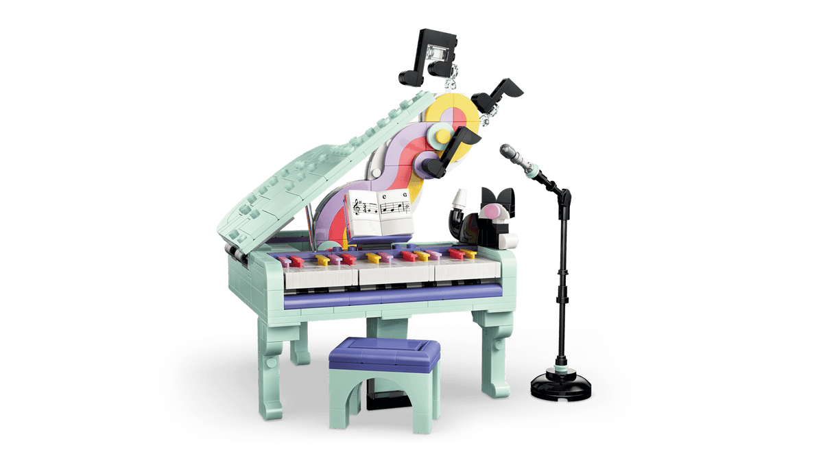 31392 Lego Creator Pianoforte decorativo con gatto