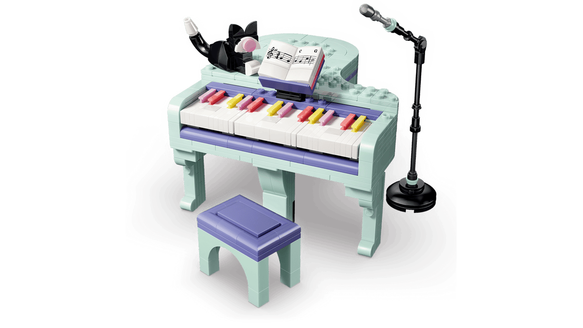 31392 Lego Creator Pianoforte decorativo con gatto