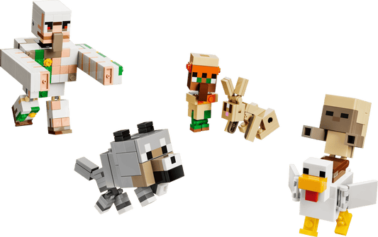 21592 Lego Minecraft Attacco nel deserto del fantino di polli