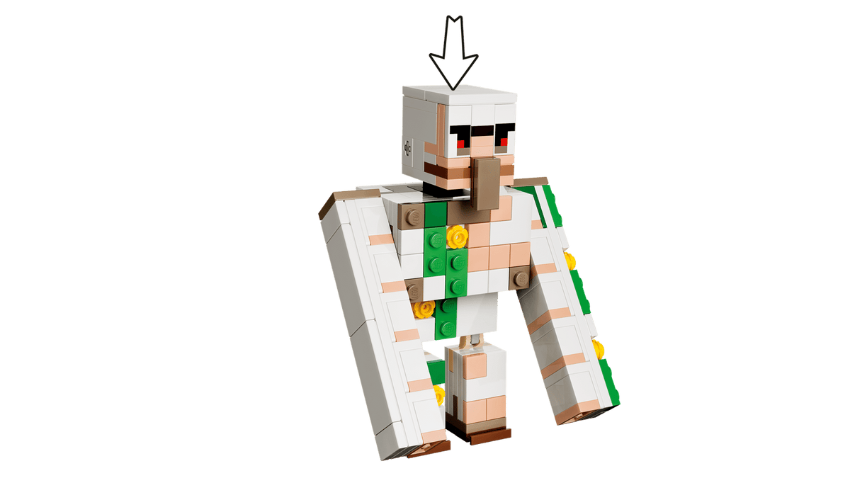 21592 Lego Minecraft Attacco nel deserto del fantino di polli