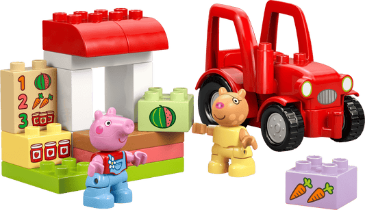 10468 Lego Duplo Trattore e mercato Peppa Pig