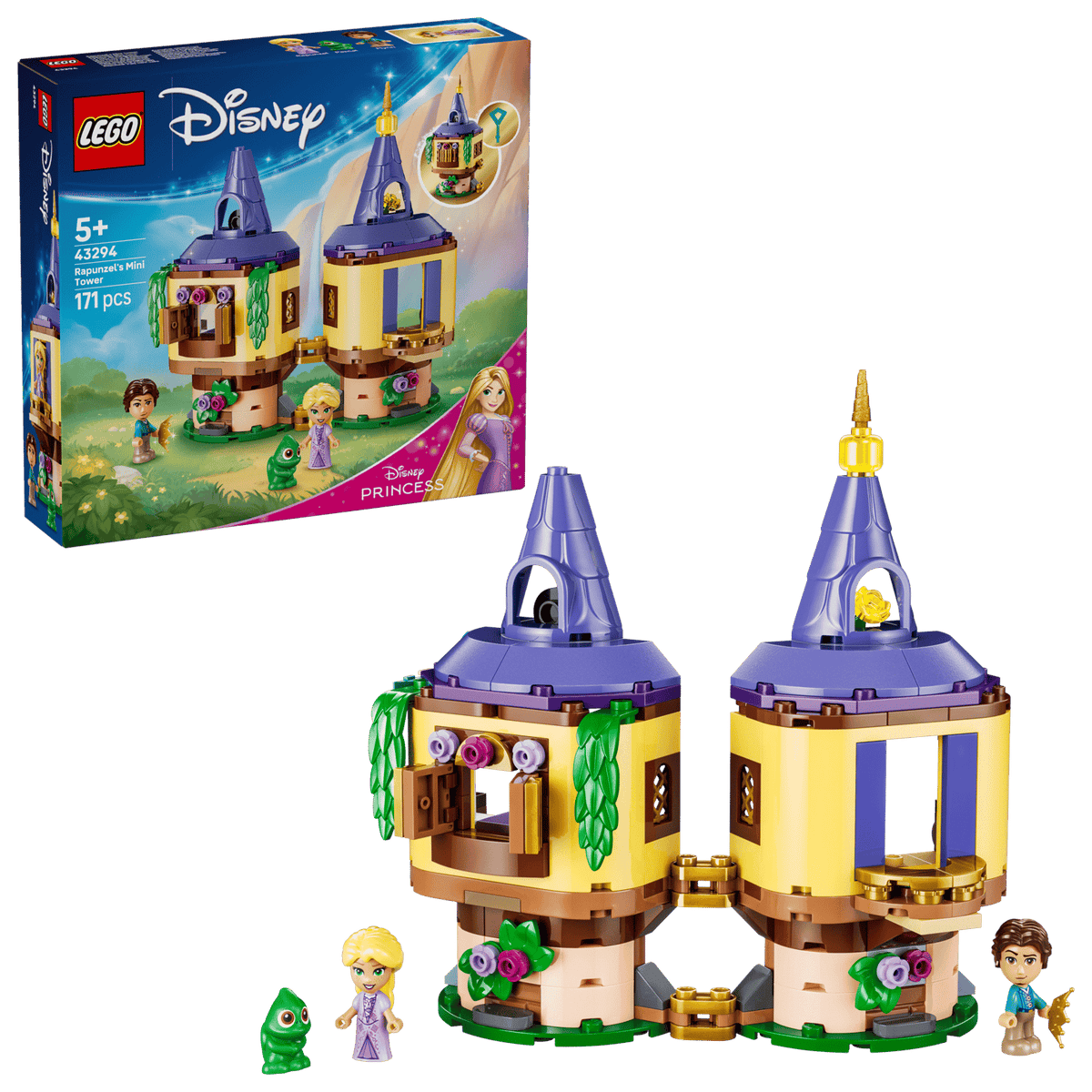 43294 LEGO Disney La Mini-Torre di Rapunzel Castello Disney Princess