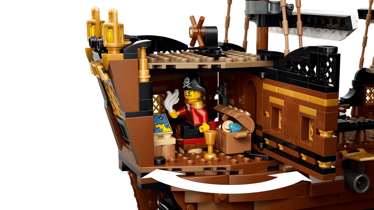 31387 Lego Creator Iconica nave da pirata