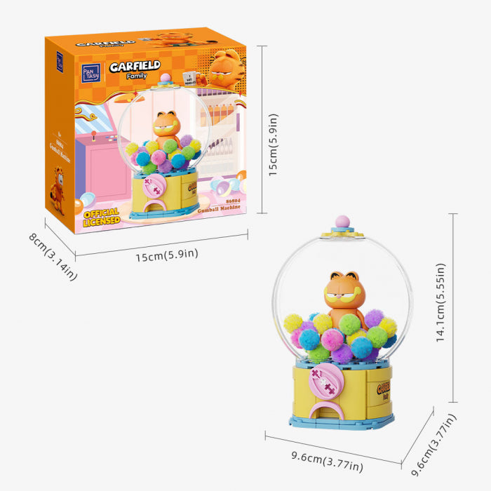 86804 PANTASY mattoncini collezione Garfield Crystal Ball Garfield Gumball Mac