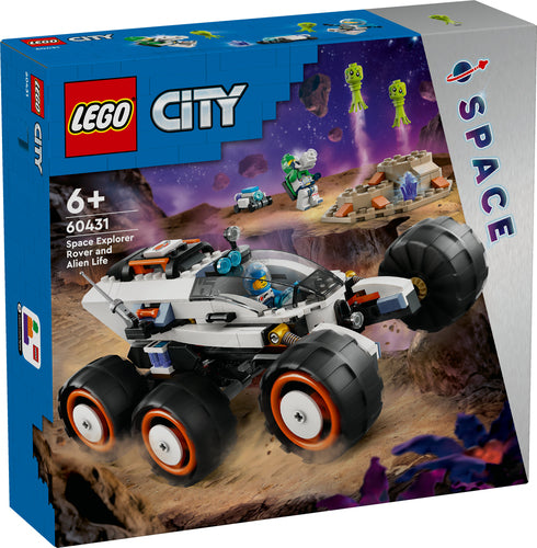 60431 LEGO City Space - Rover esploratore spaziale e vita aliena