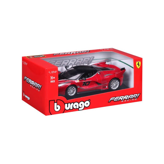 18-26301 Bburago Ferrari Racing - Ferrari FXX K, rossa - Scala 1:24