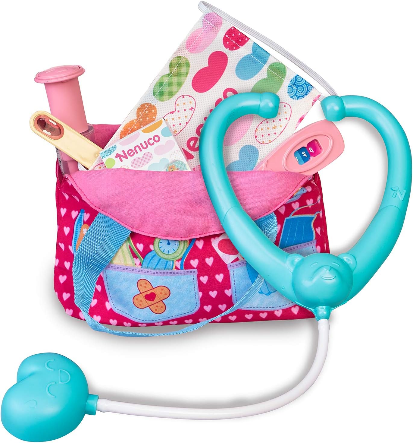 700016295 Nenuco Medical Set 700016295 Kit Dottore con Accessori Giocattolo