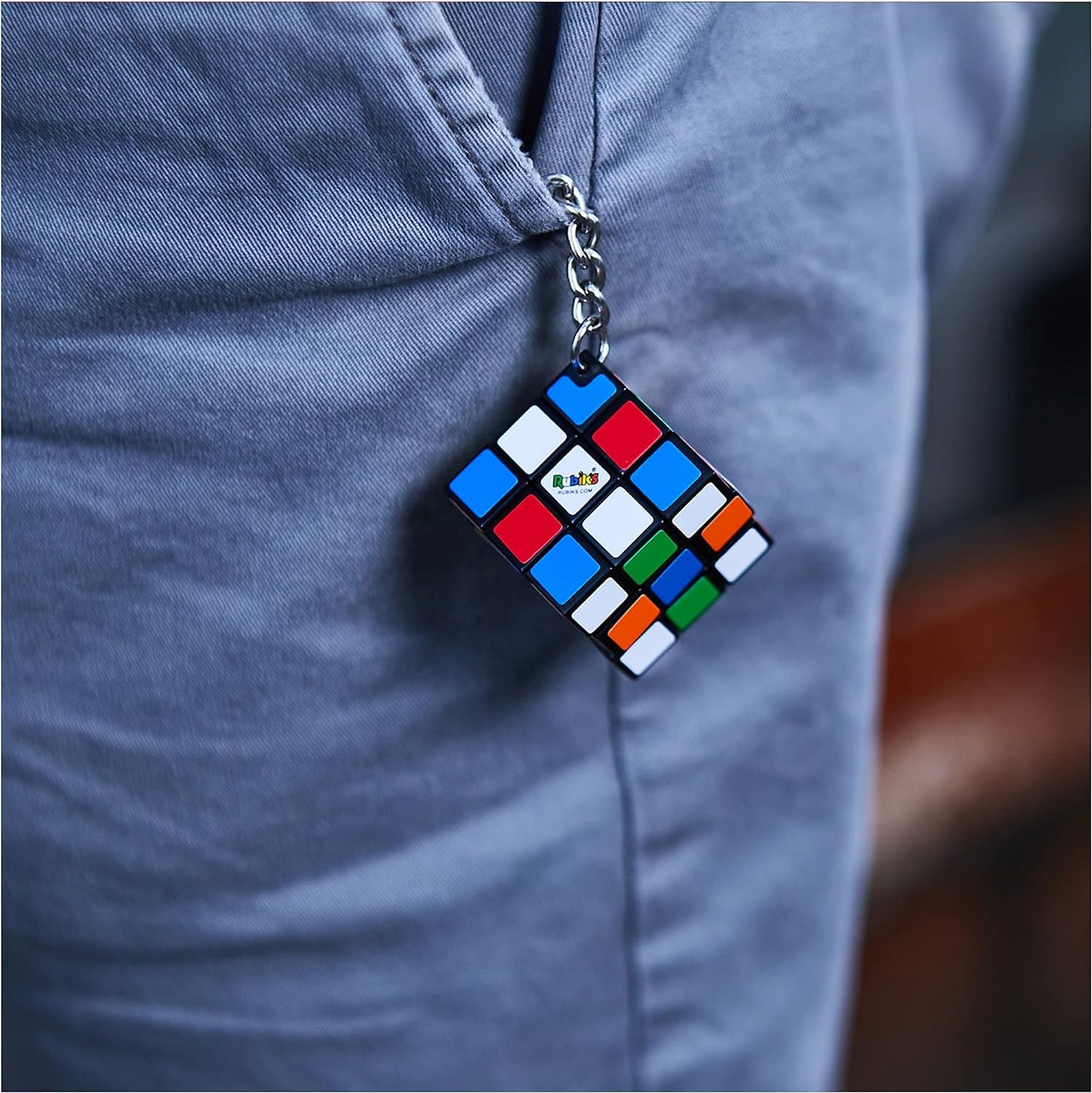 6064015 Cubo Rubik's family pack 3x3 + 2x2 + 3x3 portachiavi