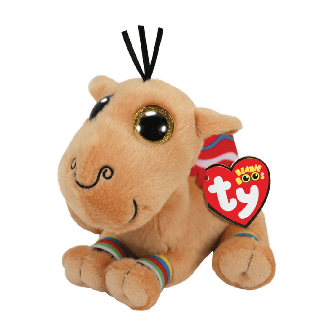 T36452 Ty - Beanie Boos - Peluche cammello - Jamal 28 cm